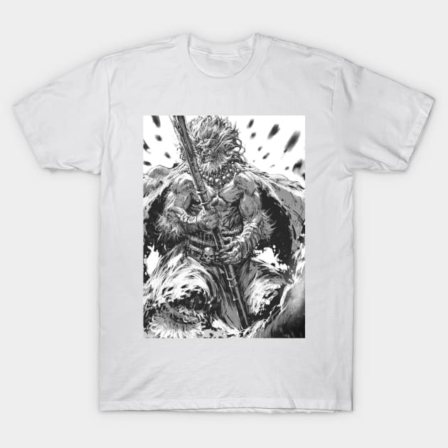 Monkey King T-Shirt by chris_anyma